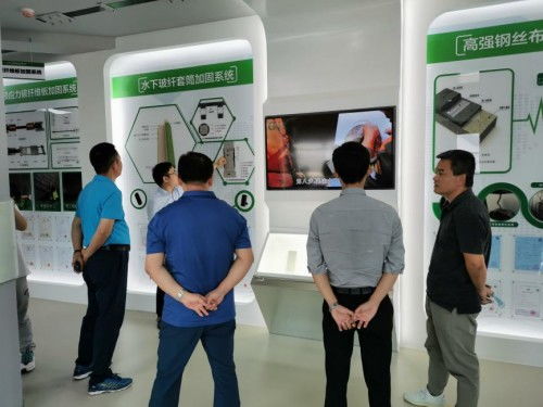 汉唐华固考察团见证卡本高端质造，加固硅烷浸渍剂领航技术新篇